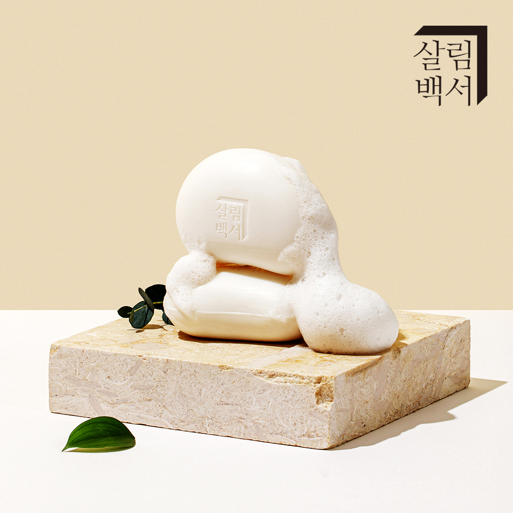 살림백서 소프트 모이스처 세수 비누 100g 10개입 올인원 클렌징 세안 향수 향좋은