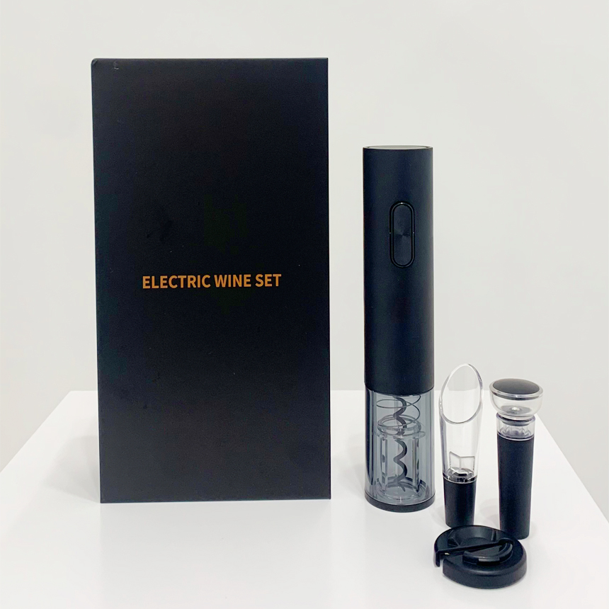 [3초원터치] 프리미엄 전동 와인오프너세트 자동 와인따개