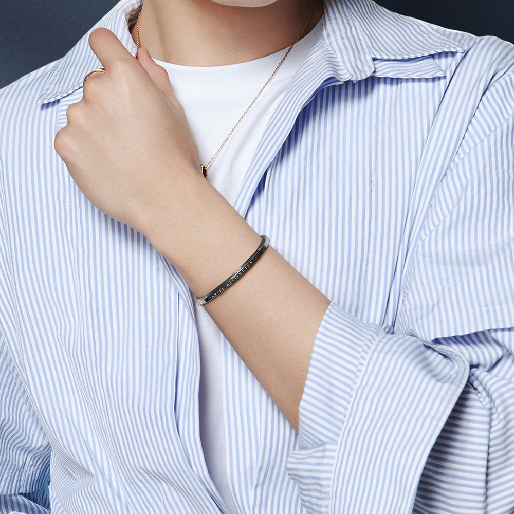 다니엘 웰링턴 CLASSIC BRACELET GRAPHITE 우정팔찌 커플팔찌 - 상세 이미지 2