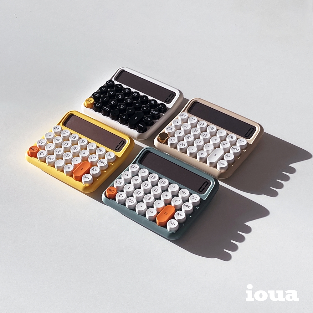 뉴 레트로 데스크테리어 기계식 빅사이즈 계산기 책상꾸미기