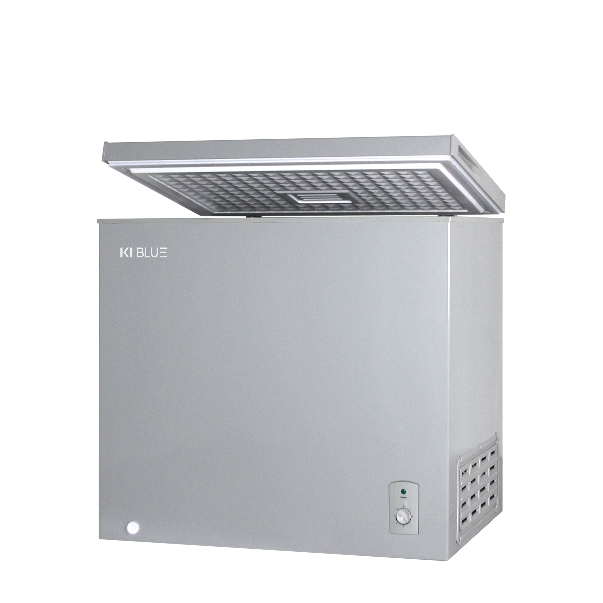 가정용 미니 소형 스탠드 냉동고 보존식 작은 서브 얼음 원룸 다목적 그레이 KFHF-200D