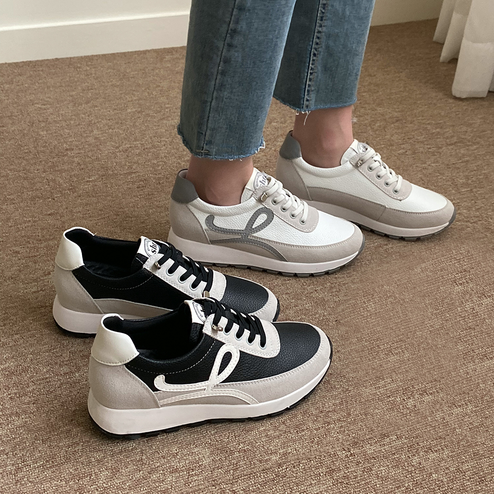 여성 키높이 통굽 스니커즈 운동화