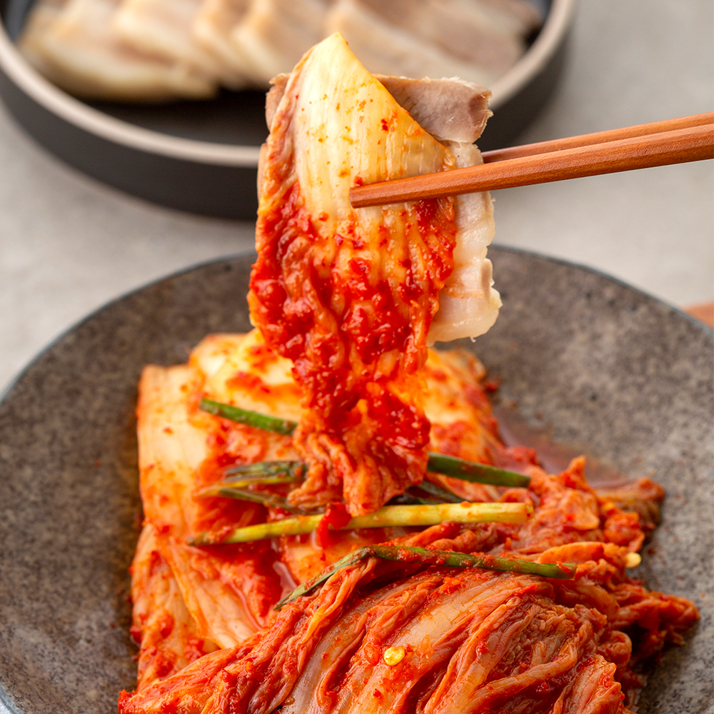 참가득 매일아침 새로 담은 생김치 1kg 맛있는 배추 포기김치 (서울식/경상도/전라도)