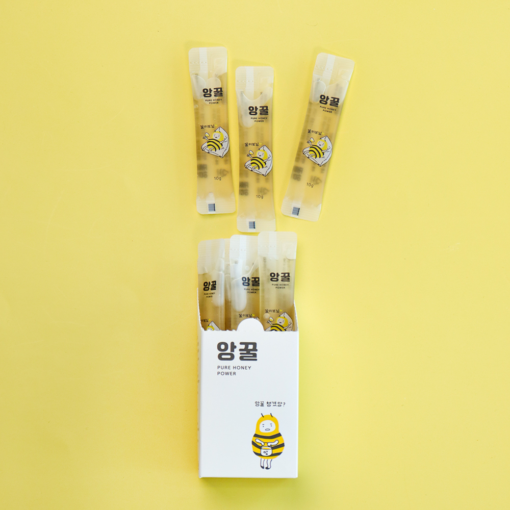 (흙사랑)아카시아 꿀 100% 천연벌꿀 앙꿀