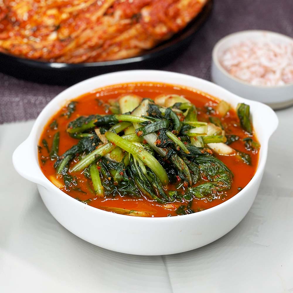 HACCP 전통식품 당일제조 국내산 전라도 열무 물김치 2kg - 상품 이미지