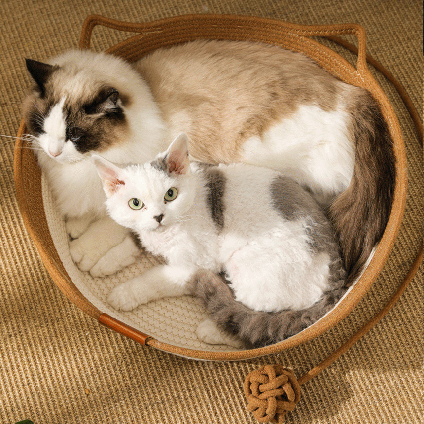 고양이 바구니 바스켓 숨숨집 하우스 S