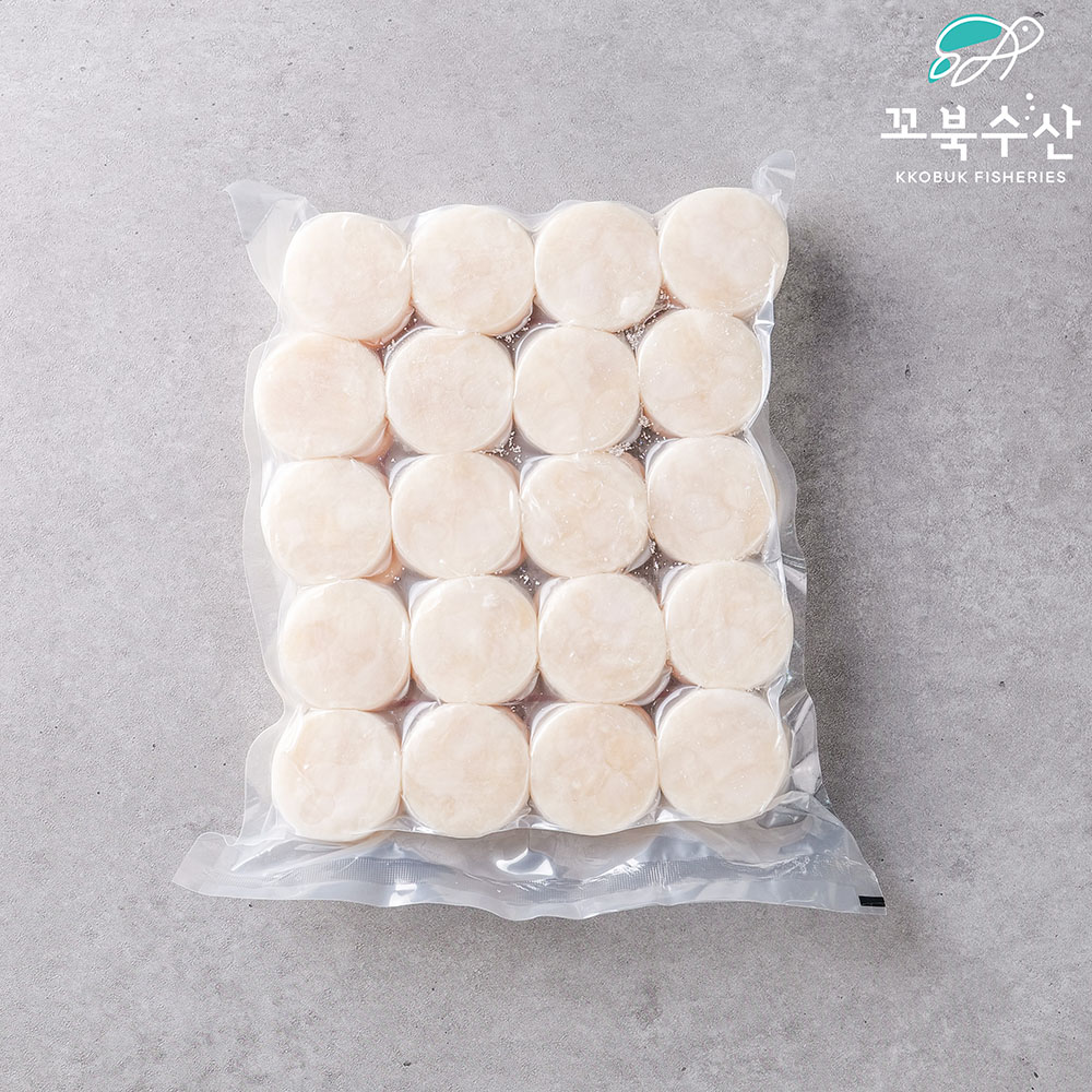 손질 가리비관자 1kg 냉동 개아지살 호타테 캠핑 버터구이 - 상세 이미지 3