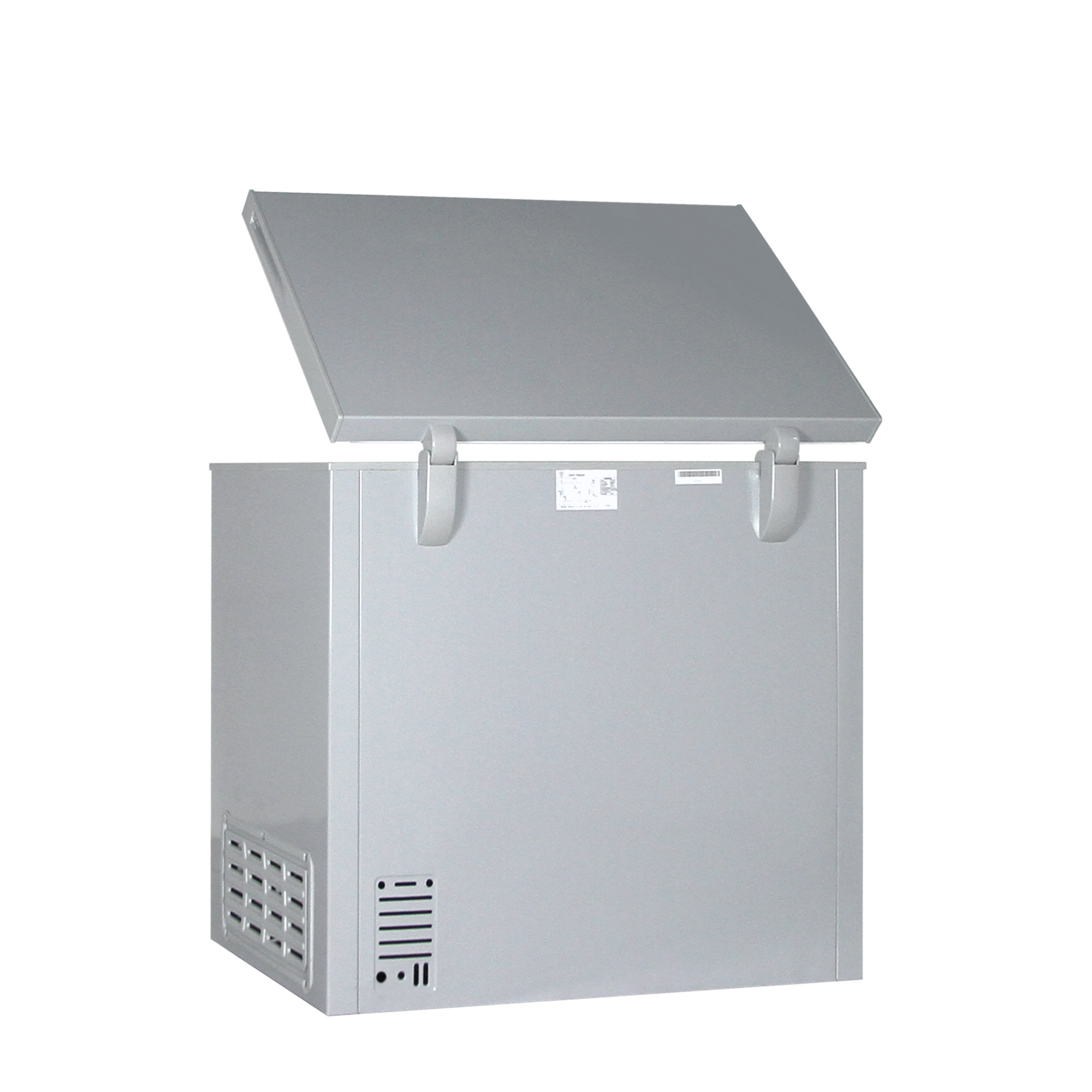 가정용 미니 소형 스탠드 냉동고 보존식 작은 서브 얼음 원룸 다목적 그레이 KFHF-200D