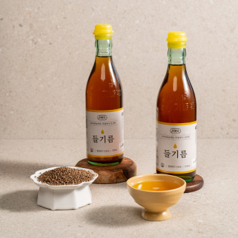 저온압착 통참깨 참진한 참기름 350ml 2병 외 들기름 350ml 이미지 3