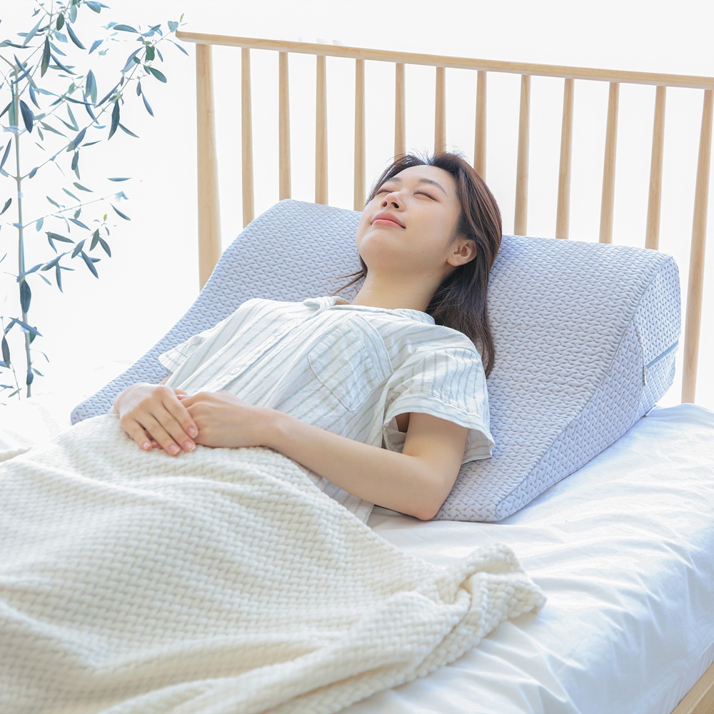 씨위너 역류성식도염 베개 M 역류방지 이석증 웨지필로우 임산부 높은 상체 쿠션