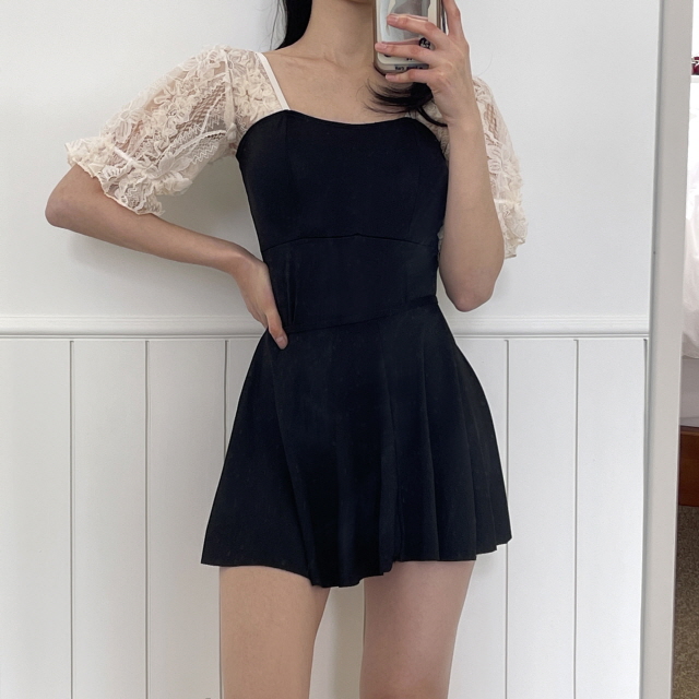 ❤️당일출고/원가이하세일❤️ 모노키니 비키니 원피스 치마 플레어 체형커버 커버업 래쉬가드 휴양지 호캉스 바다 여름 휴가 해외여행 수영복 상세 이미지 207