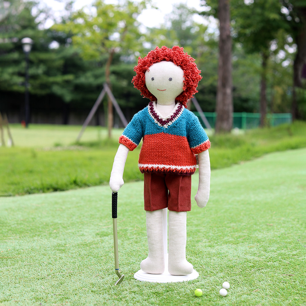 닛닛 Zgen Urban Golf 핸드메이드 인형 윌리엄 - 상품 이미지