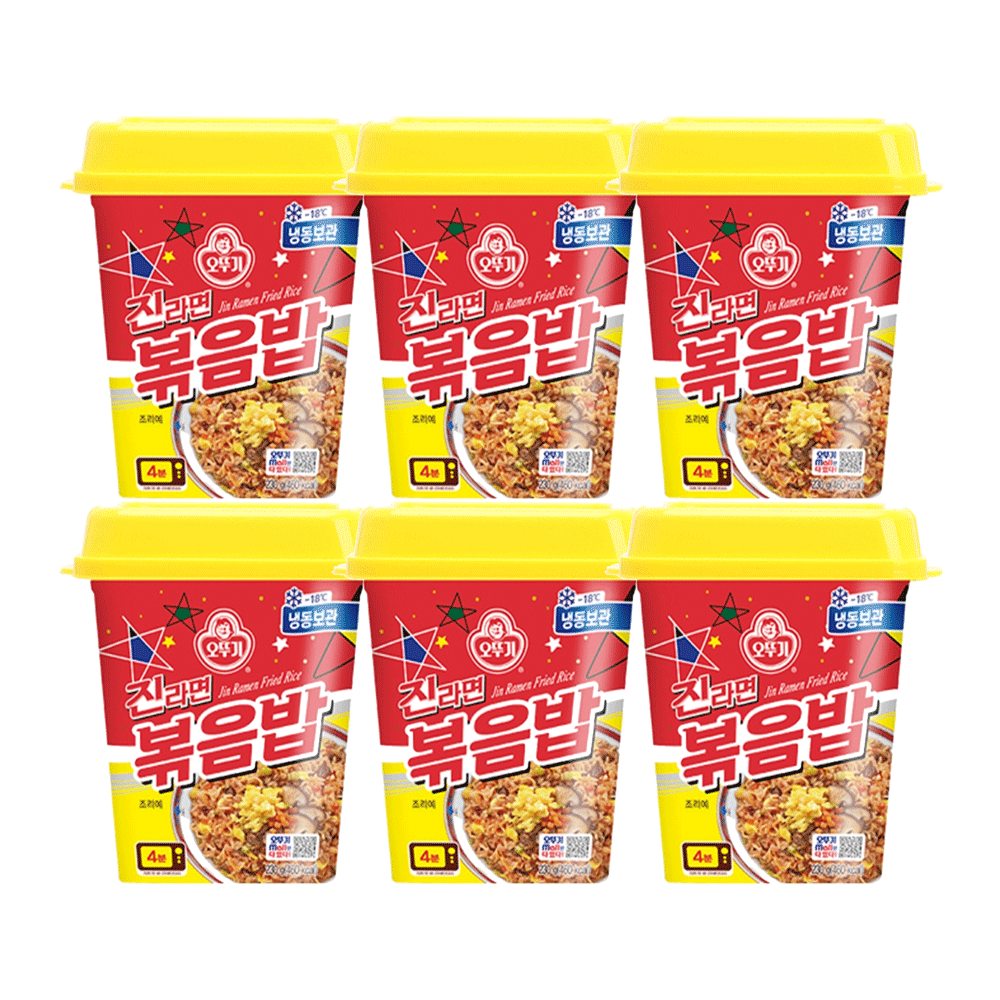 오뚜기 진라면볶음밥 230g 6개