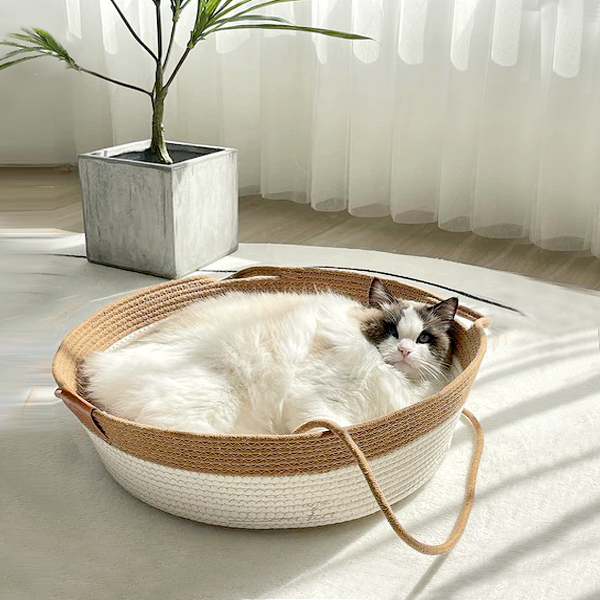 고양이 바구니 바스켓 숨숨집 하우스 S