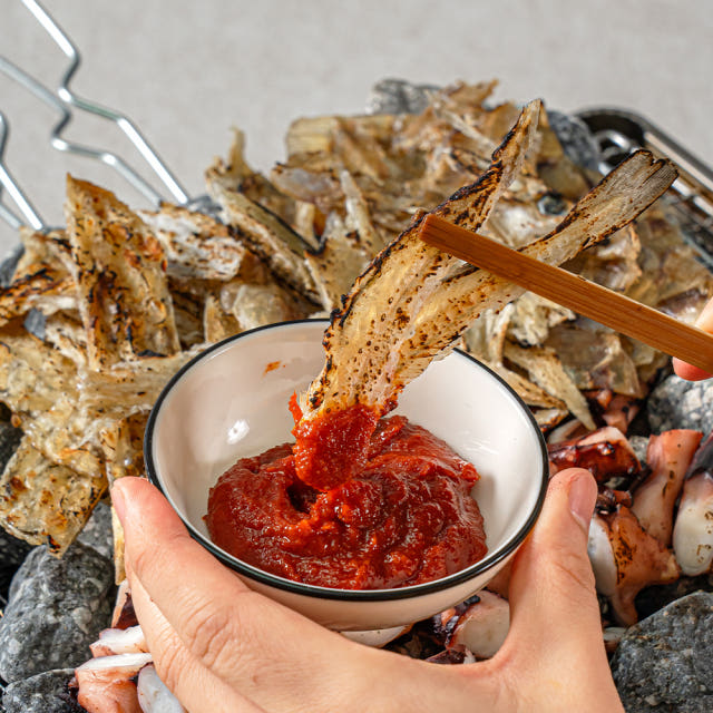 백년밥상 맥반석 오징어 건어물 밀키트 캠핑음식 요리 — 마무리