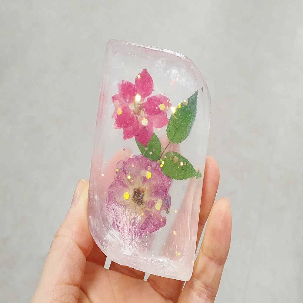 뚝딱키트 플라워 압화비누 천연비누만들기 DIY 어버이날 스승의날 답례품 이미지 7