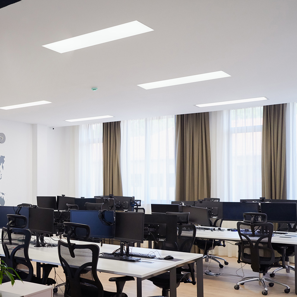 LED등 LED평판조명 플라인 직하 엣지등 1285x320 50W 거실 방 주방 - 상세 이미지 3