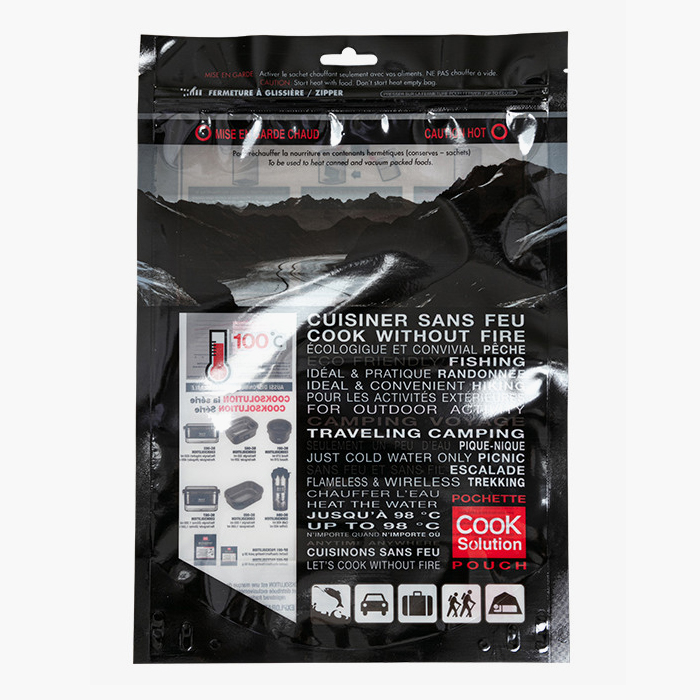 바로쿡 발열 파우치＋발열팩 50g 5개 세트 비화식 백패킹 - 상세 이미지 3