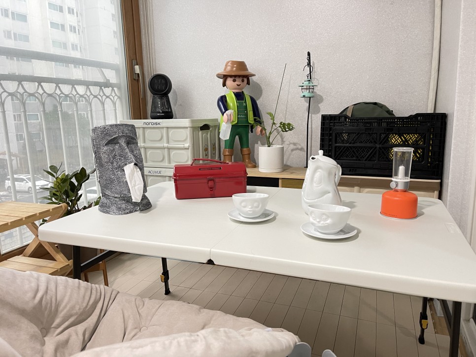 브로몰딩테이블 접이식 대형 캠핑테이블 야외테이블