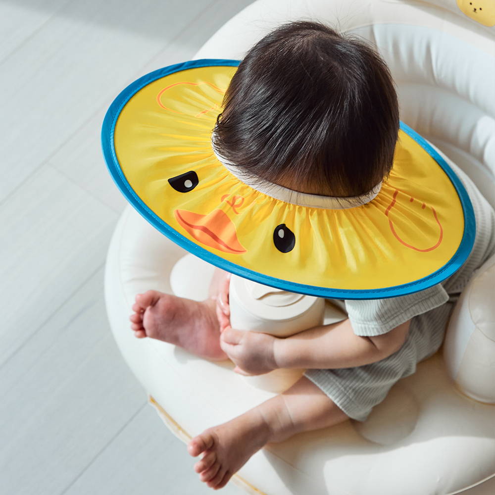 아가드 아기 샴푸캡 샴푸모자 6종 플라잉덕 투명 신생아 어른 유아 어린이 샤워캡 헤어캡 머리감기기