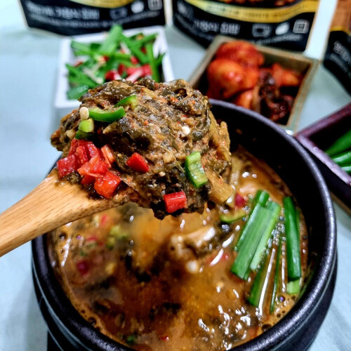 민물장어탕 맛집 장어국 민물 시래기 장어탕 들깨 순살 국내산 450g 3팩 - 상세 이미지 2