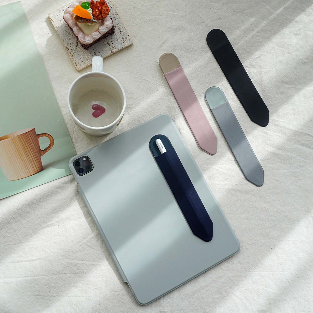 애플펜슬 스티커파우치 프로 2세대 1세대 S펜 부착형 펜 수납 보관 케이스 파우치