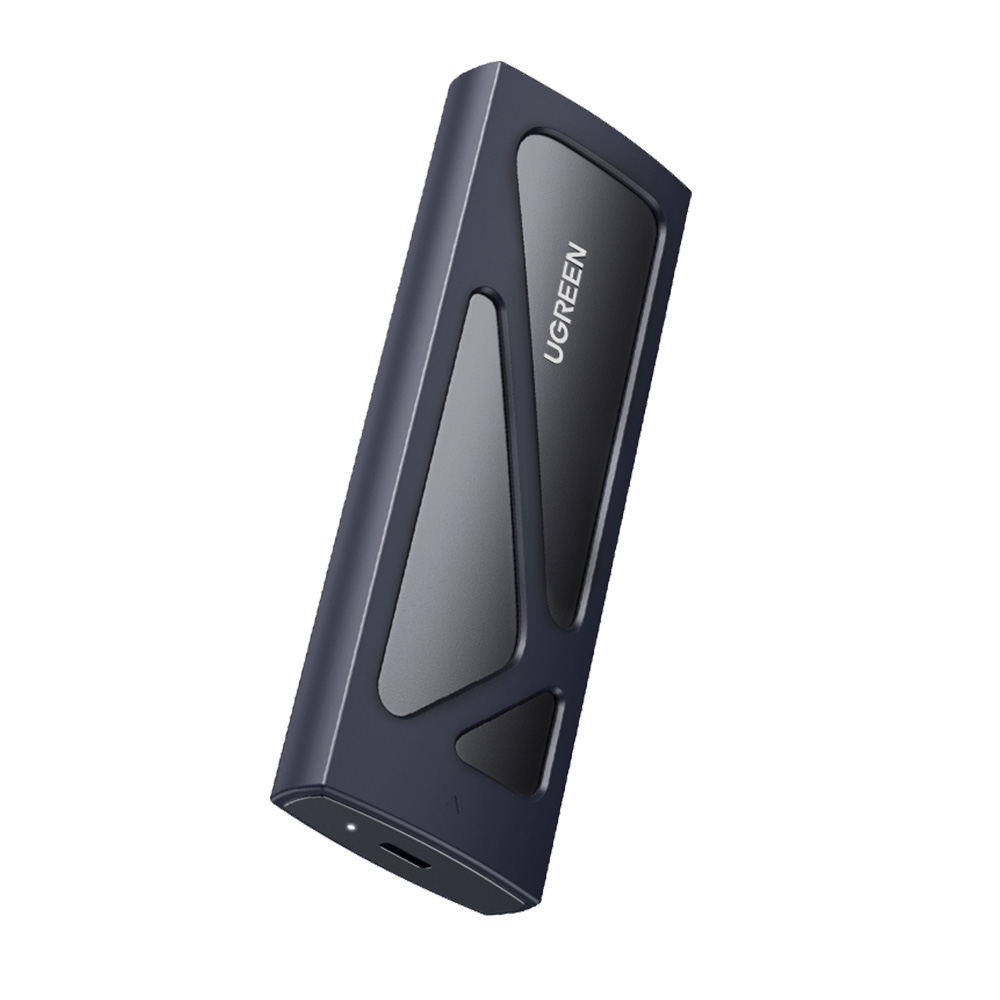 유그린 USB3.2 GEN2 10Gbps M.2 NVMe SSD 외장케이스 블랙, CM578