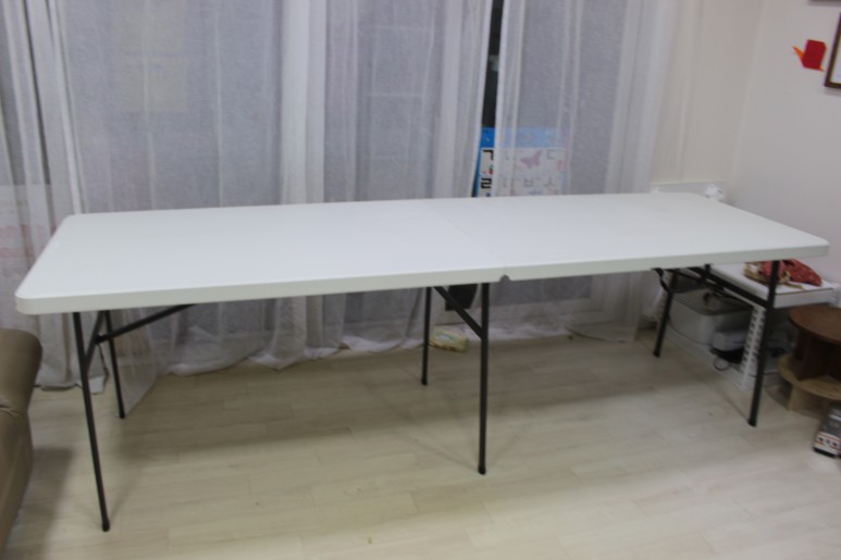 브로몰딩테이블 접이식 대형 캠핑테이블 야외테이블