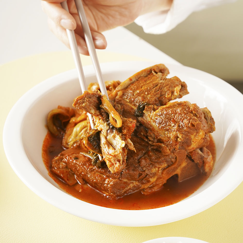 [도깨비감자탕]프리미엄 감자탕 3.6kg X 3개,X5개  우거지 캠핑 밀키트 술안주 뼈다귀감자탕 - 상세 이미지 5