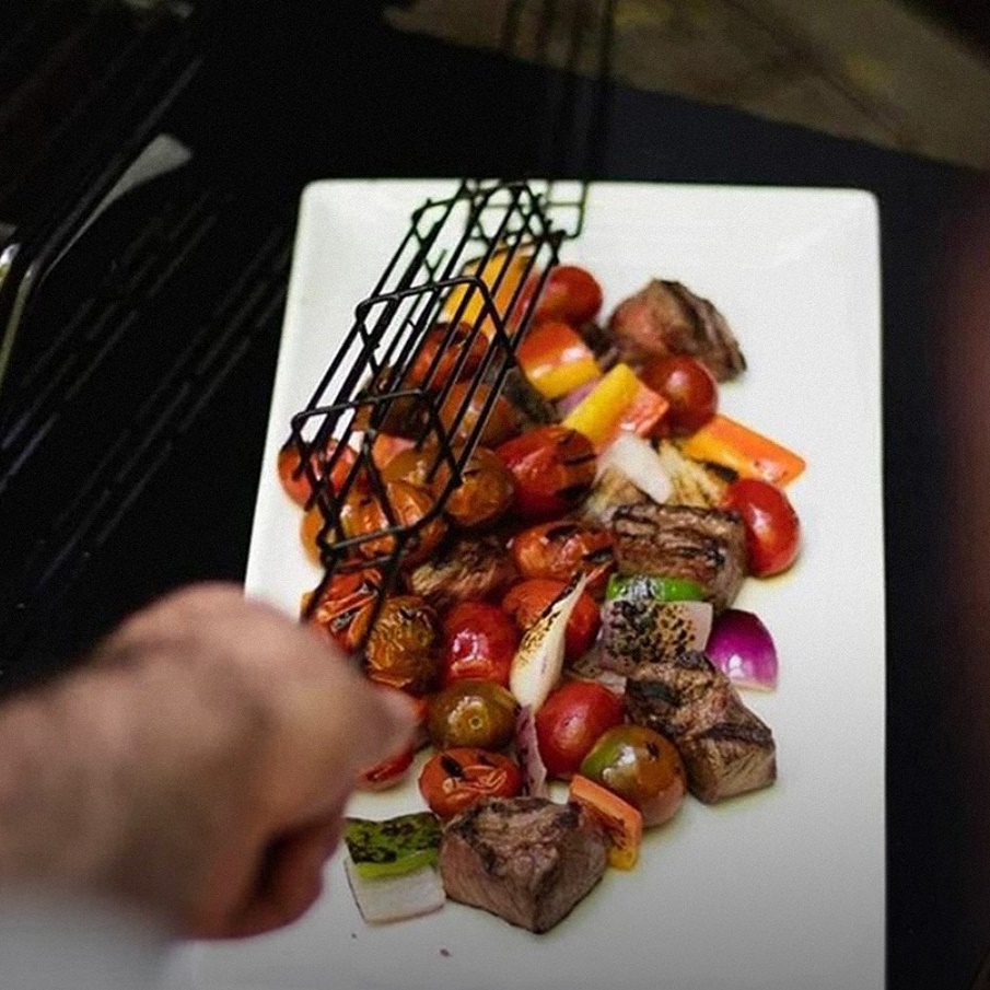 캠핑용 캠핑 가스렌지 꼬치구이 석쇠 그릴 꼬치 석쇠