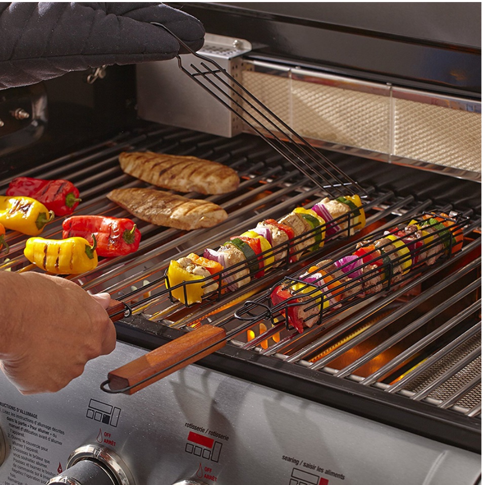 캠핑용 캠핑 가스렌지 꼬치구이 석쇠 그릴 꼬치 석쇠