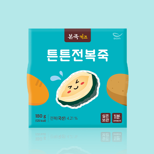 [베이비본죽] 키즈죽 4종 8개+소고기 미니 장조림 1팩 (36개월이상)