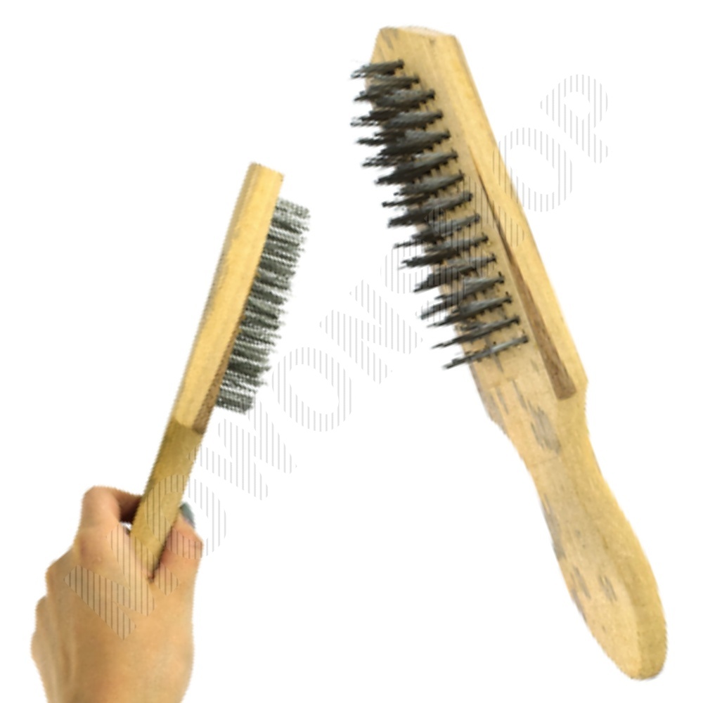 철솔 쇠솔 쇠 부러쉬 브러쉬 불판 석쇠 녹제거 솔 B - 상품 이미지
