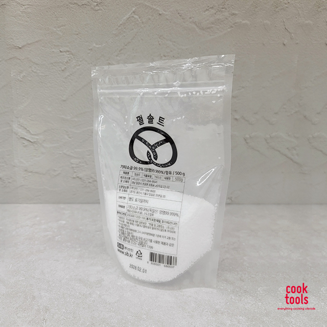 펄솔트 500g 베이킹 시오빵 소금빵 프레첼 굵은 소금 - 상품 이미지