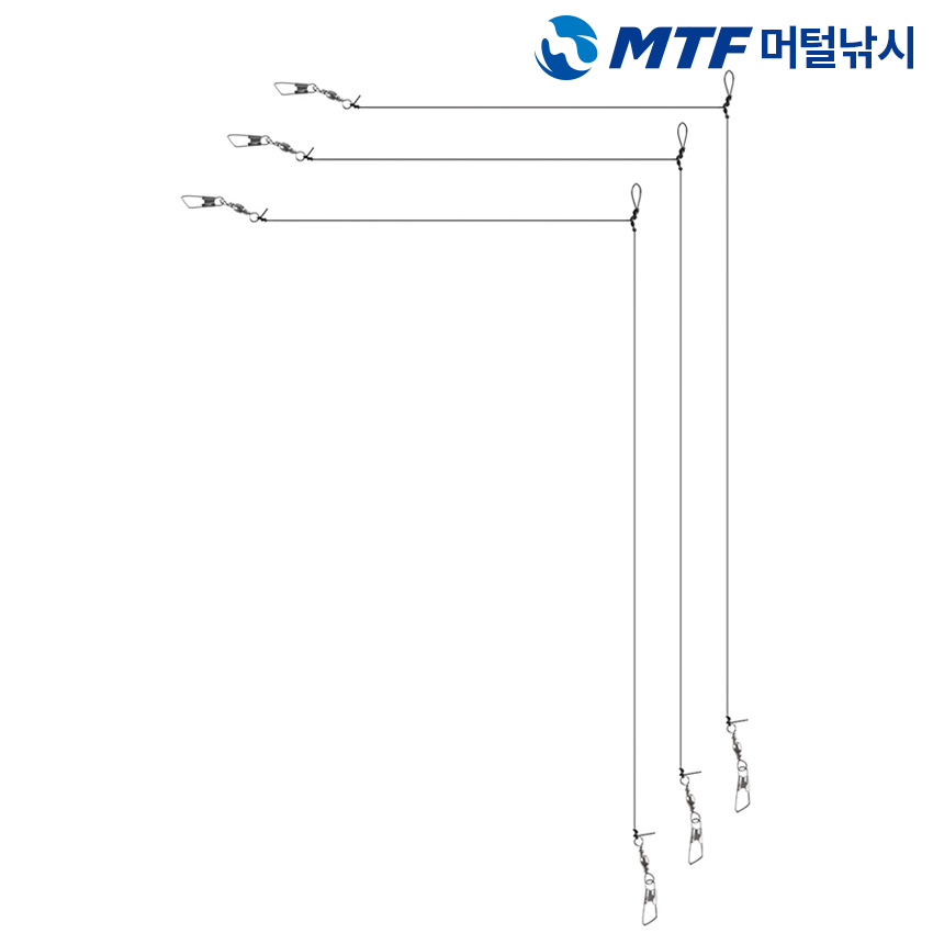 MTF 품질보증 쭈갑 킬러 블랙 갑오징어 전문 채비 3개입 - 상세 이미지 2