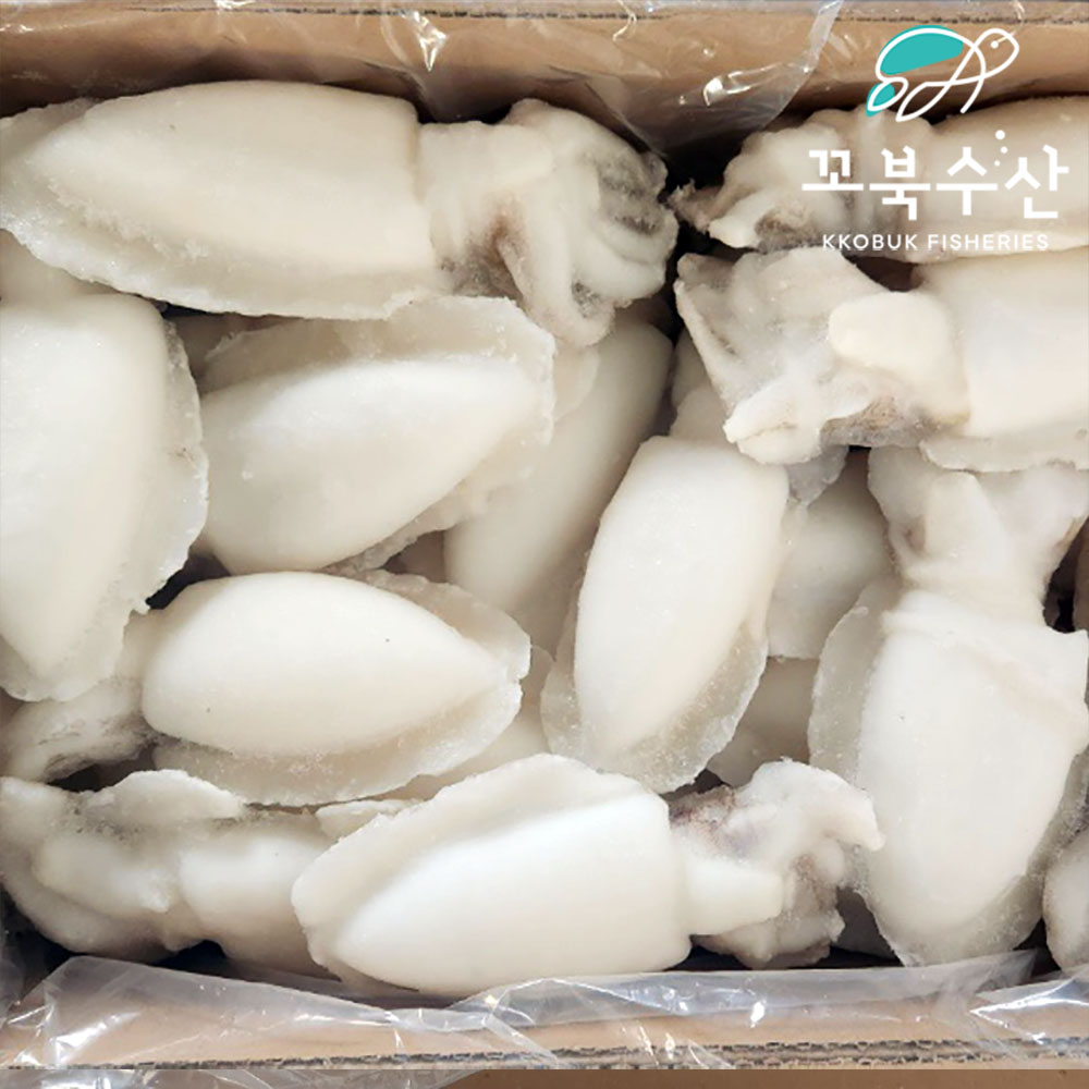 [업소용] 냉동 갑오징어 5kg 수입 태국 인도네시아 손질 오징어