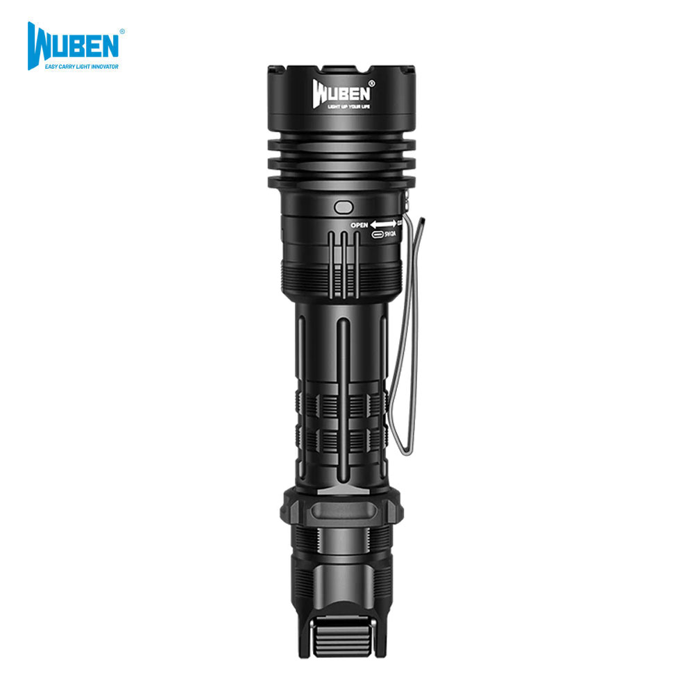 우벤 T1 전술 손전등 2000루멘 군용 군인 LED 후레쉬 휴대용 택티컬 랜턴 라이트