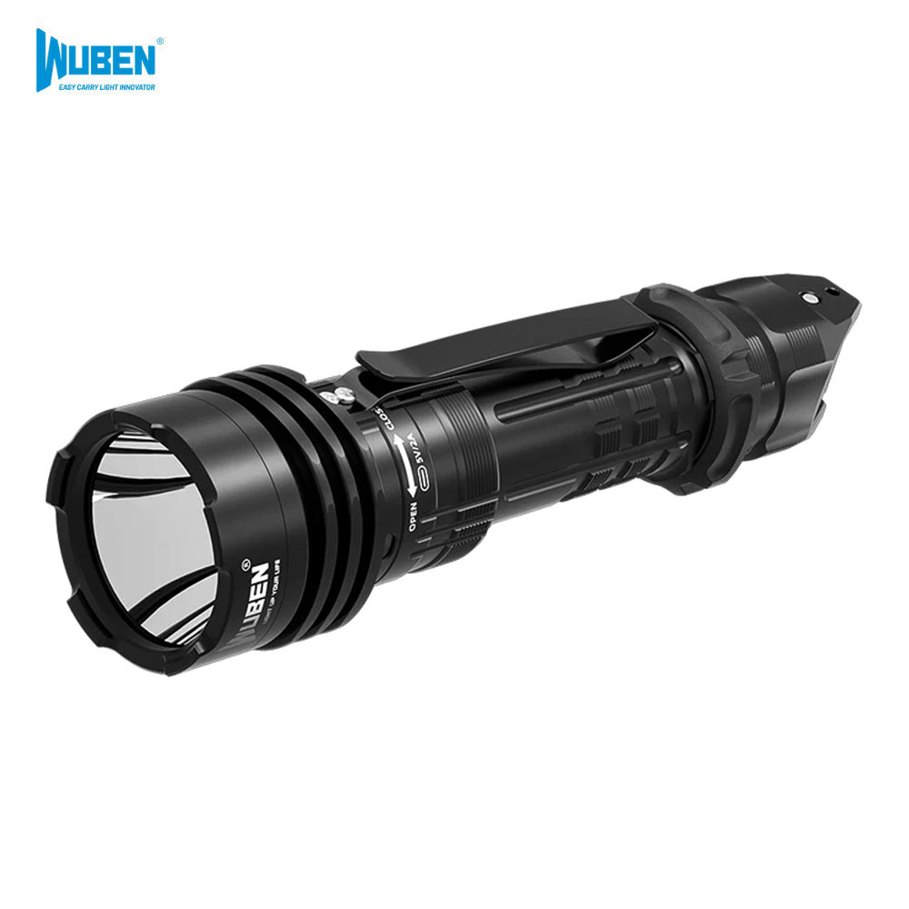 우벤 T1 전술 손전등 2000루멘 군용 군인 LED 후레쉬 휴대용 택티컬 랜턴 라이트
