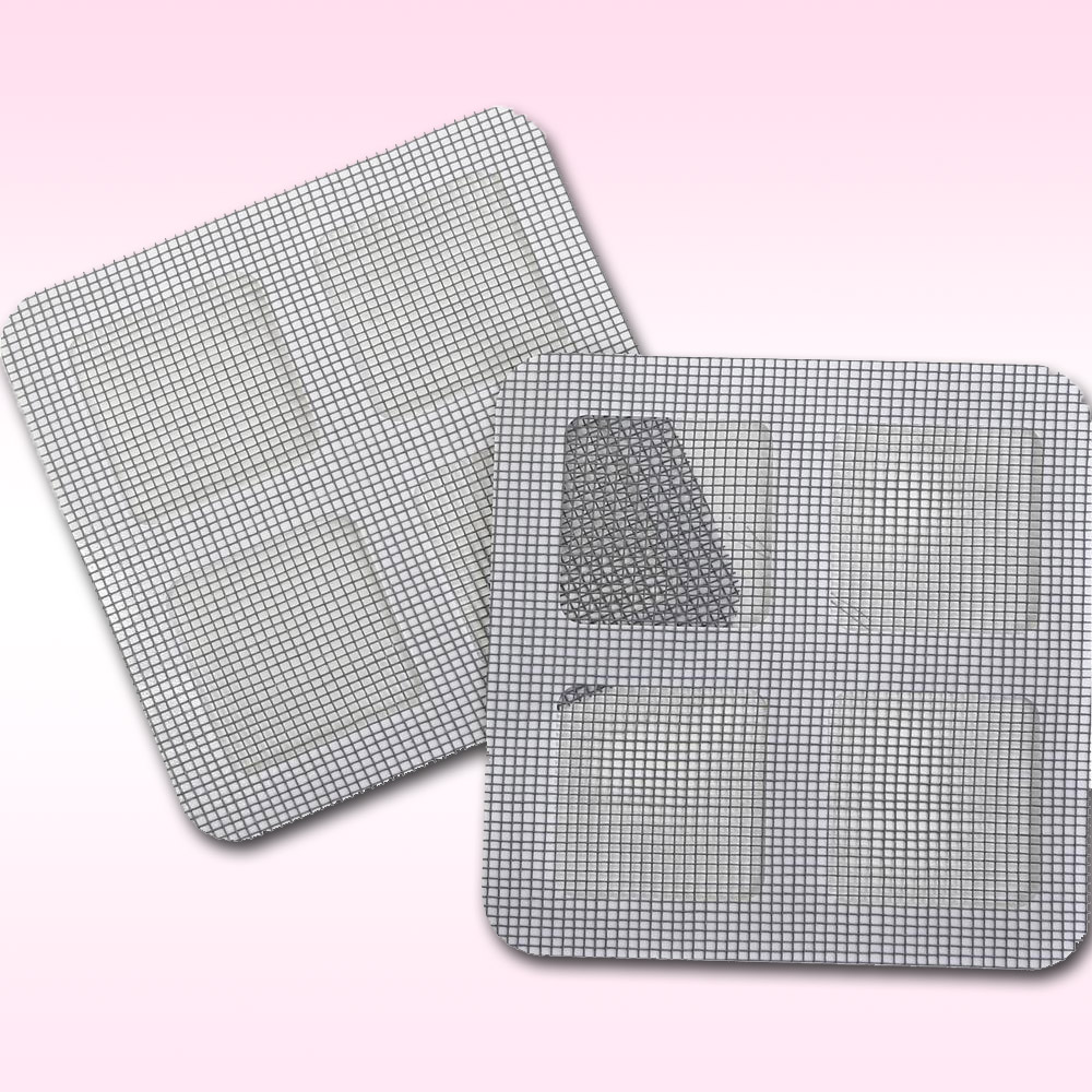 스마토 방충망 보수테이프 시트형 10cmx10cm(2매) 롤형 모기방지 벌레차단 베란다