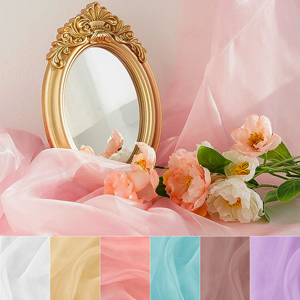 사진 촬영 배경지 배경천 제품 촬영용 소품 오간자 천