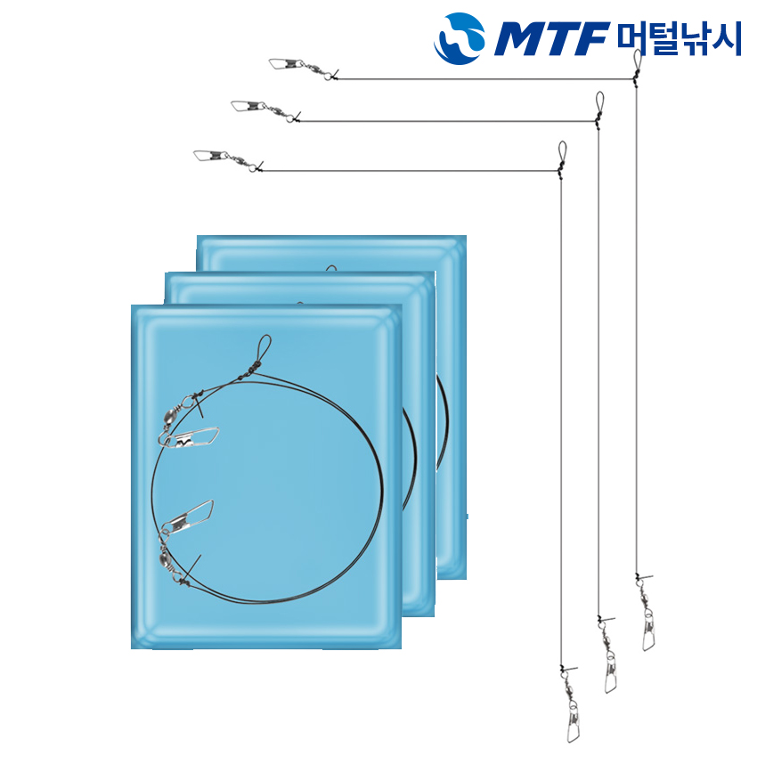 MTF 품질보증 쭈갑 킬러 블랙 갑오징어 전문 채비 3개입 - 상세 이미지 3