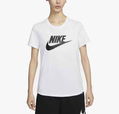 국내매장판 나이키 여성 에센셜 로고 반팔 티셔츠 D4 DX7907-100