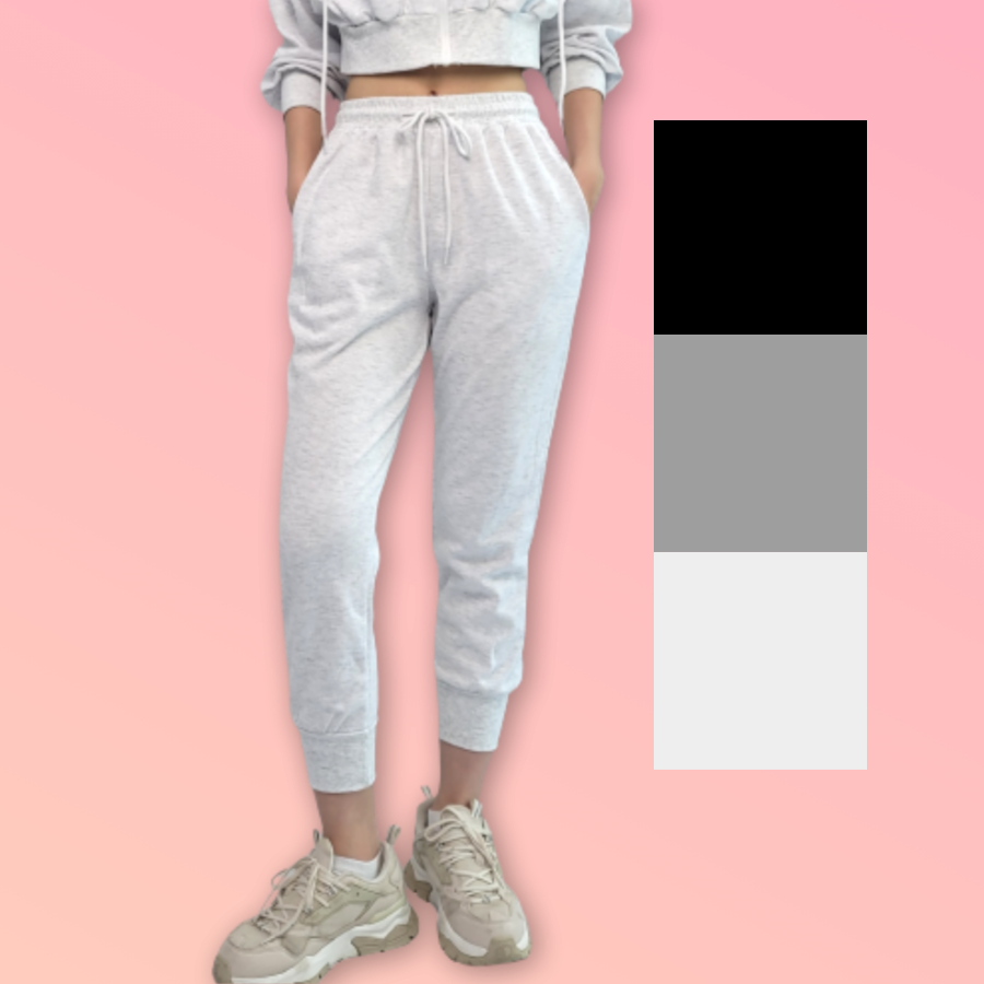 봄 여름 키작녀 여성 조거팬츠 키작은여자 조커바지 - 상품 이미지