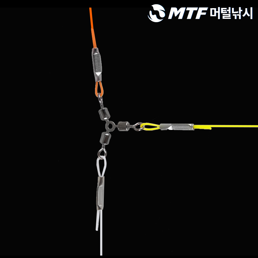 MTF 쭈갑 삼색 삼각 가지 채비 3개입 쭈꾸미 갑오징어 - 상세 이미지 4
