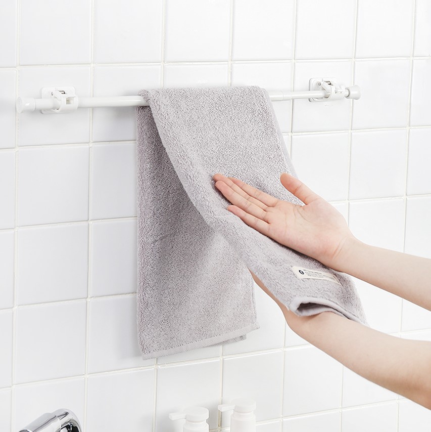 커튼봉 압축봉 미니 브라켓 홀더 30-50cm