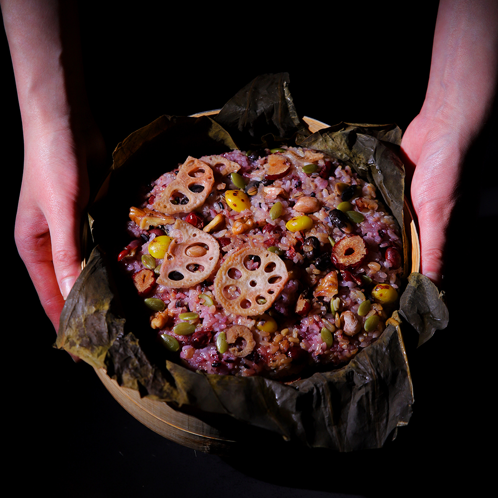 연잎밥 16곡 영양만점 (270g) 새싹삼 개별포장 - 상품 이미지