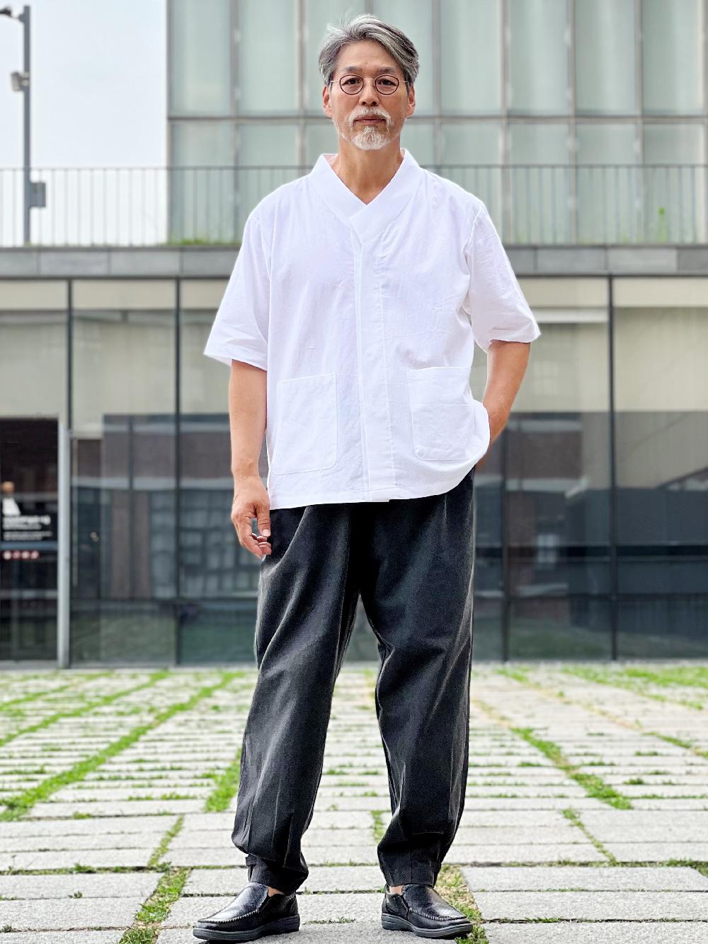 여름 개량한복 남자 생활한복 남성 법복 - 상세 이미지 2