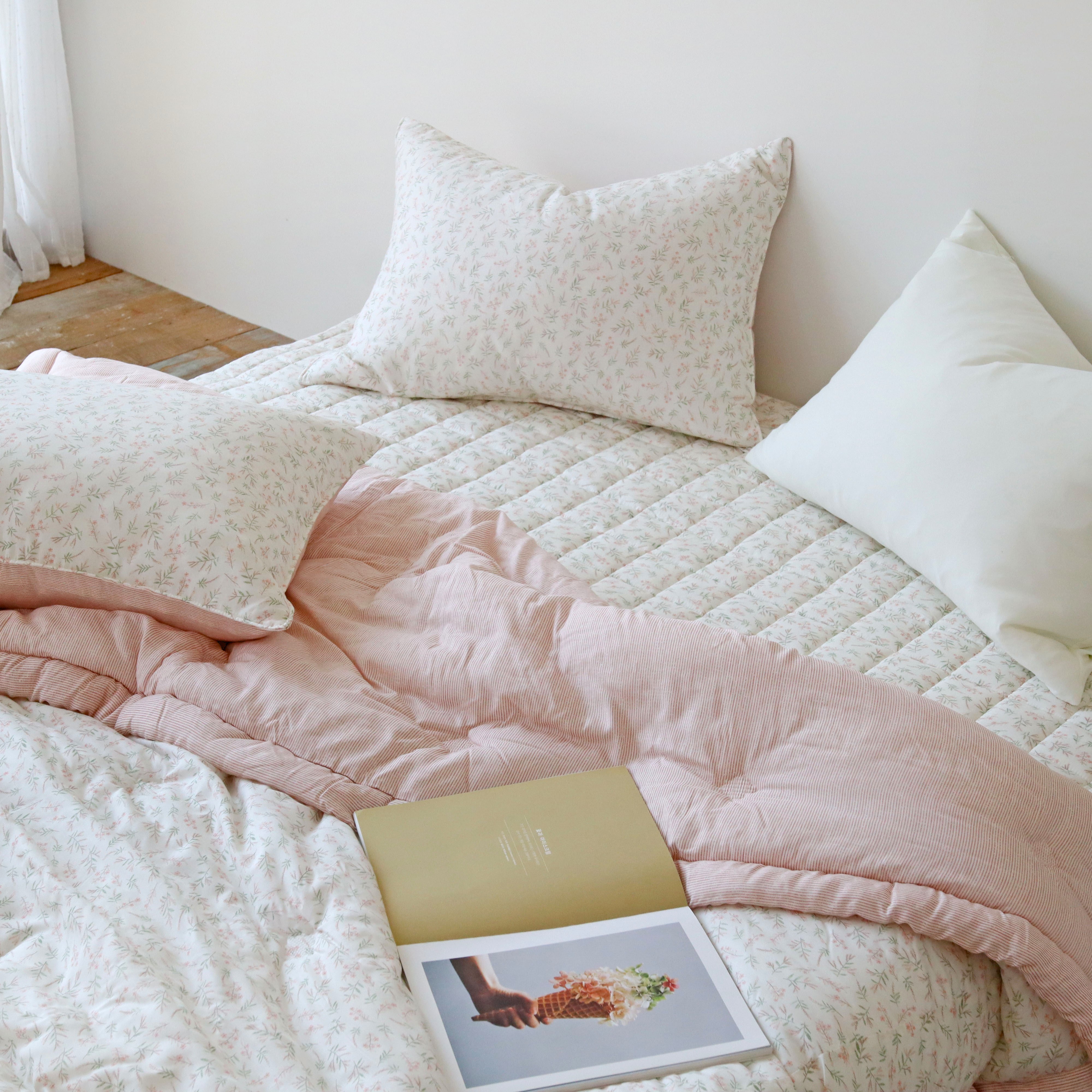 허브 모달 100 미끄럼방지 논슬립 사계절 침대패드 SS