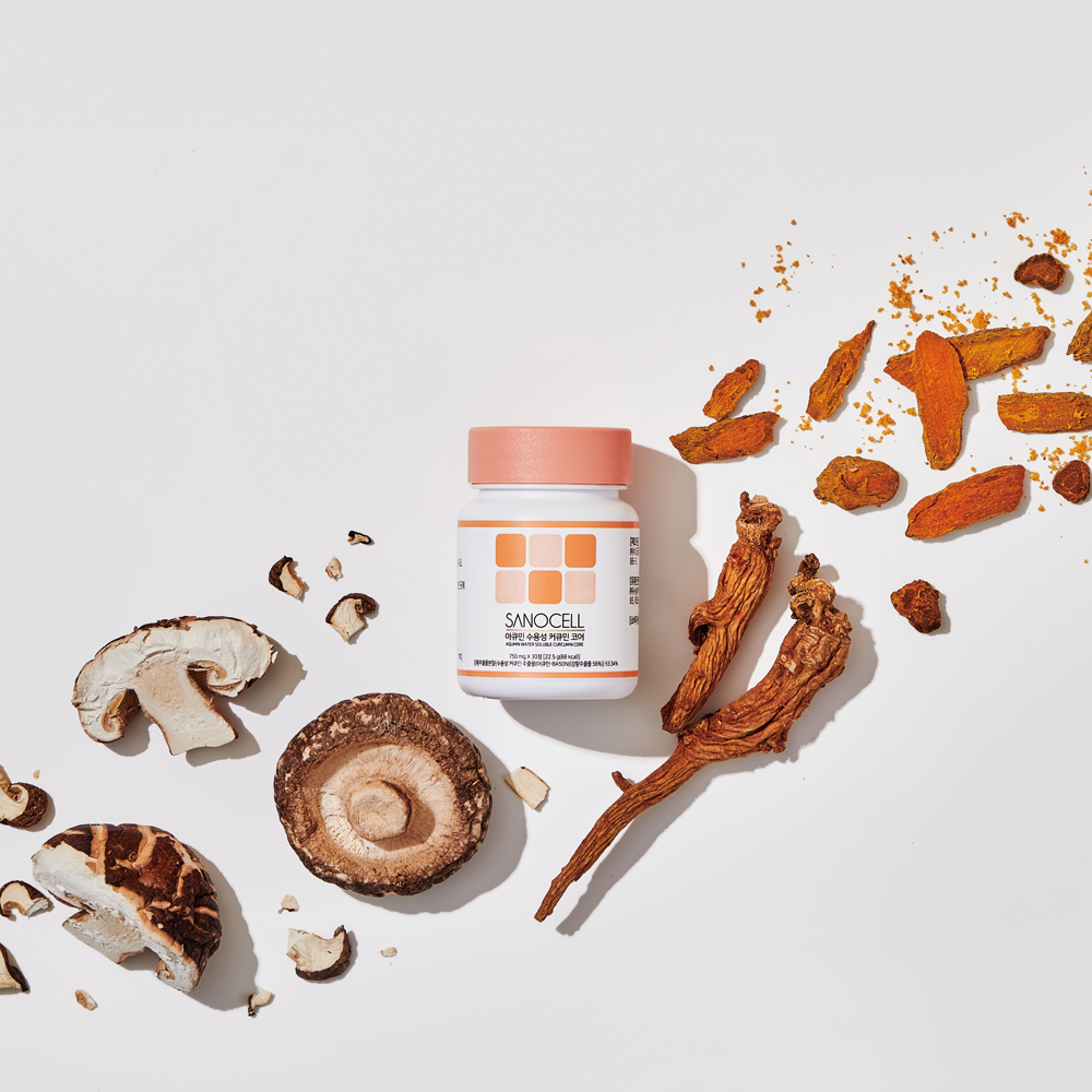 사노셀 아큐민 수용성 커큐민 코어 30정 강황 추출물 210mg - 상세 이미지 3