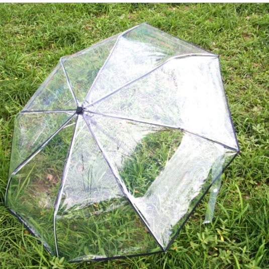 초미니 우산 튼튼한투명우산 완전자동 3단 접이식우산